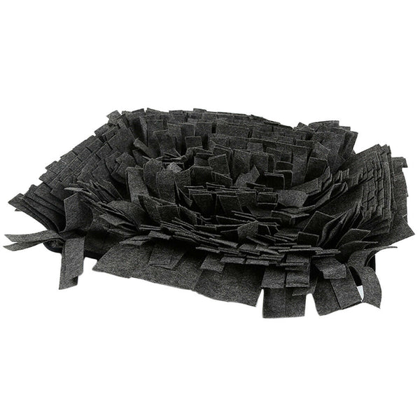 Dog Snuffle Mat Bed Blanket Training Mats Pet Activity Chewing Toys, Grey