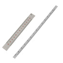 2pcs Aluminum Straight Ruler Machinist Engineer Ruler 65-0-65mm & 60-0-60mm