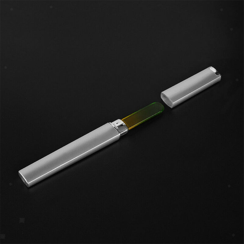 Double Headed  Glass Nail Art Files Acrylic UV Gel Nails Grinding Buffer