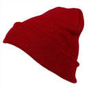 Winter Beanie Knit Ski Cap Hat Warm (wine Red) S1O7