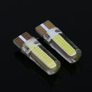 4 X W5W 168 T10 3W Shows Wide Light Silicone License Plate Reading Lamp