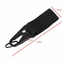 Nylon Belt Hanging Clip Carabiner Hook Loop Key Holder Outdoor