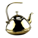 2L Tea Kettle Coffee Pot Steel Stovetop Teapot Stove Teakettles Golden