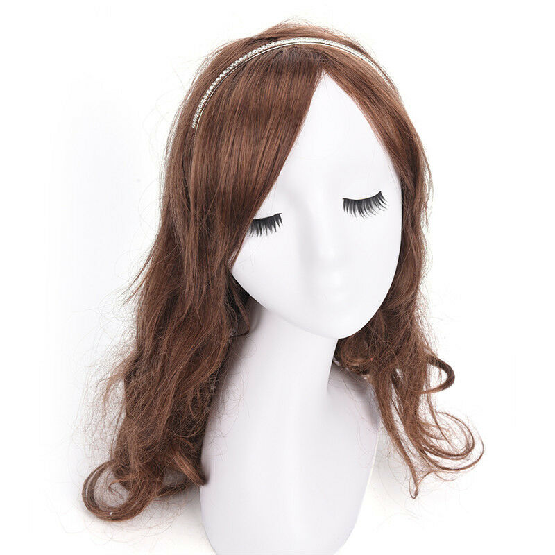 Crystal Rhinestone Headband Hairband Head Wear Elastic Brightness Accessories Kw