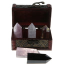 5PCS Educational Classroom Collection of Rocks and Minerals - Obsidian,