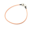 N-Type male plug to N male Crimp Jumper Pigtail Coax Cable RG142 20inch 3C