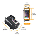 Bike Frame Bag Bicycle Phone Holder Waterproof Front Top Tube Bag Crossbar Bag