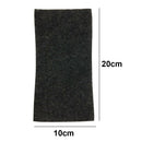 200x100mm Car Paint Scratch Repair Cloth Nano Scratch Remover Rag (4pcs)