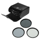 58mm ND2 ND4 ND8 Neutral Density Filter Lens Set With Bag For Canon Nikon Lens