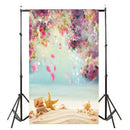 Sea Star Falling Flower Photo Background Cloth Backdrop Photographic Props