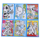 Art Coloring Card Paper Scraping Graffiti Painting Drawing Book for Children  Bj