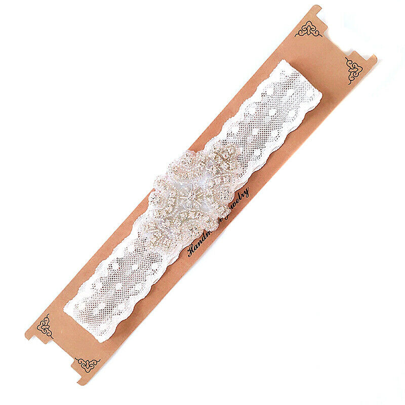 2pcs Wedding Garter Rhinestone Bow Lace Leg Ring White Sexy Garters Thigh Gift,a