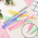 Funny Ballpoint Pen Creative Comb 0.5mm Ink Blue Office School Supplies LJLJ