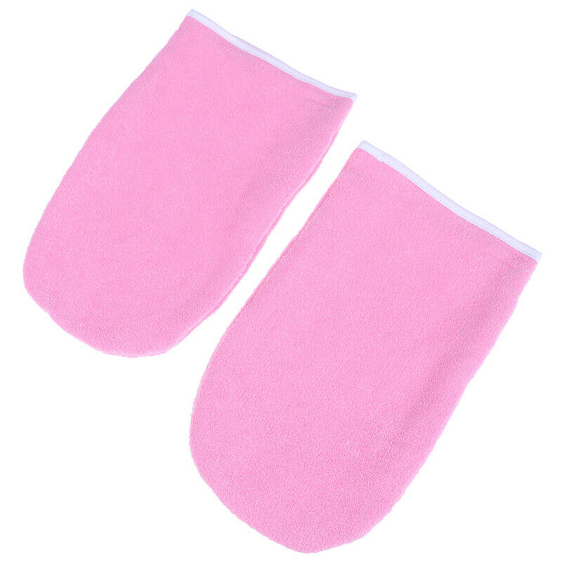 1 Pair Wax Warmer Protection Paraffin Hand Gloves Heater SPA Cotton Mitte3C