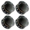 Pack of 4 Guitar Tone Volume Control Knobs for LP Guitar