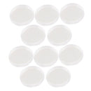 10 pcs Small round transparent plastic coin capsules box 30mm