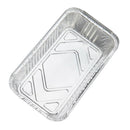 25 Pieces Disposable Tinfoil Grill Drip Baking Pans BBQ Trays for Outdoor