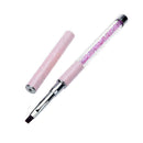 1pcs DIY Tools Pink Color UV Gel For Manicure Salon Styling Nail Art Brushe K3H1