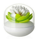 Hot Chic Lotus Flower Cotton Bud Holder Toothpick Case Cotton Swab Box Home V4V4