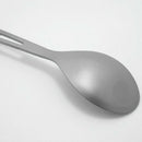 Titanium Large Spoon With Fork Tip Bottle Opener Long Handle Camping Travel