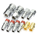 10pcs Quick Coupler Fittings 1/4 inch Air Hose Connector Fittings Pneumatic