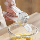 Manual Garlic Press Rocker Crusher Squeezer Slicer Mincer Chopper Kitchen GS Ew