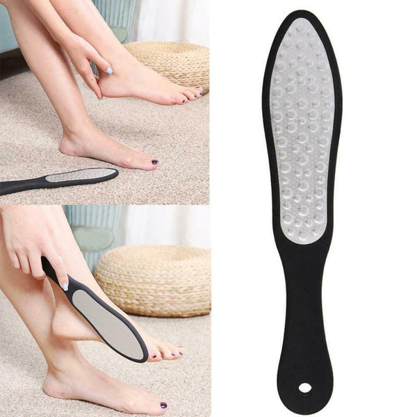 New Double Sided Foot Rasp File Callus Dead Skin Remover Kit Scrubber Pedic L7G6