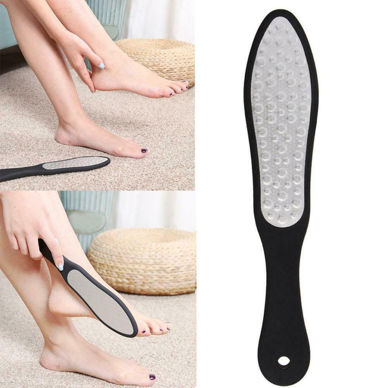 New Double Sided Foot Rasp File Callus Dead Skin Remover Kit Scrubber Pedic L7G6