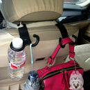 4 Pack Car Back Seat Headrest Hanger Holder Hooks for Purse Grocery Bag Clo E8F5