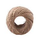 5X(100 Meter - Natural Textured Hessian Jute Twine String 1mm R9Z3)