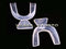 2 X Thermoform Moldable Mouth Teeth Tray Tooth Whitening Guard Whitener H