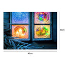 5D DIY Full Drill Diamond Painting Lighting Ball Cross Stitch Embroidery