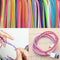 10PCS Spiral Phone USB Data Charging Cable Wire Cord Wrap Protector DIY Winder #