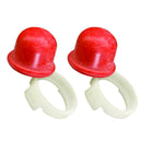 2x Primer Bulb with Ring for  694394 3hp Engines Lawn Mower