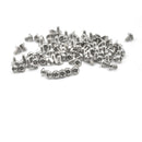 100Pcs Computer PC Case Hard Drive Precision PSU 6/32" Hex Screws LJ