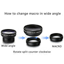 37MM Phone Professional Wide Angle Polarizer Circular Durable With Clip Lens Kw