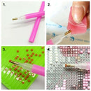 DIY Diamond Painting Tools Quick Point Pen,Cross Stitch Set Embroidery/glue U7E3