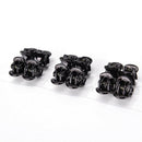 Fashion Women Girls 12pcs Black Plastic Mini Hairpin 6 Claws Hair Clip Clamp ME