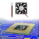 Low Noise 6015S DC 12V 0.15A Cooling Fan 60x60x15mm PC Radiator Heat Sink