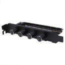 PC 8 Channels Fan Hub 4 Knob Cooling Fan Speed Controller for CPU Case D  Y5A6
