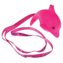 1pc baby water flashing floating dolphins kids automatic color led lighting toME