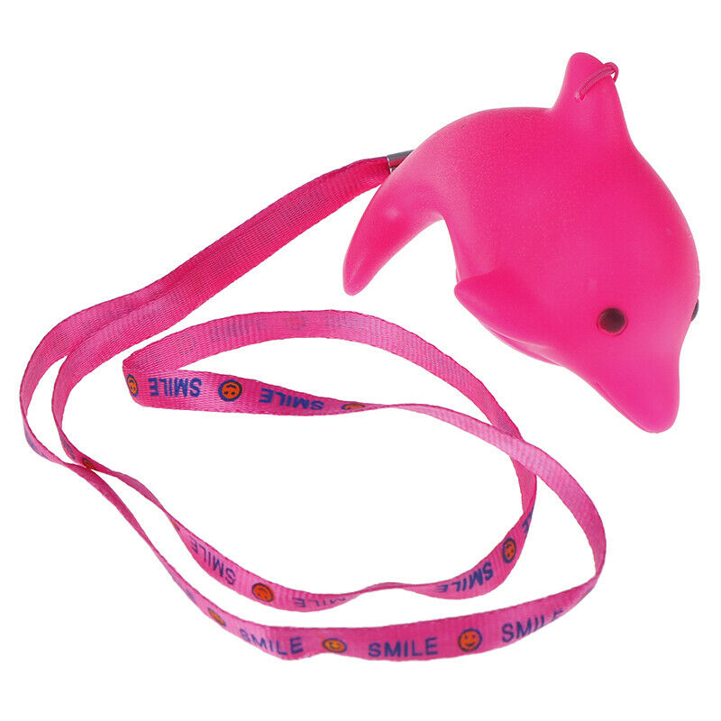 1pc baby water flashing floating dolphins kids automatic color led lighting toME