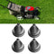 4Pcs Abs Lawn Mower Blade Balancer Simple Structure Good Practical Blade Ba