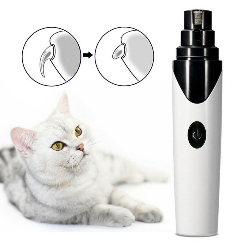Rechargeable Nail Grinder USB Charging Pet Nail Clipper Electric Nail Trimm