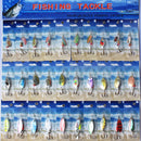 30x Top Good Assorted Metal Spinner Baits Fishing Spinners Lures Salmon Bass FT