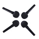 4pcs 4/4 Wooden Cello Pegs Shafts Handle Musical Instruments Solid Wood Cello FT