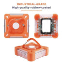 4 Packs Led Car Roadside Emergency Disc Roadside Flasher Square Light