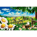 Diamond Painting Wild Spring Outing Full Round Drill Wall Picture 40x30cm