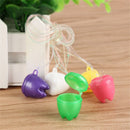 New Plastic Baby Teeth Case Milk Teeth Box Deciduous Flower Shape Holer  Z MO