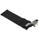 20mm Silicone Strap Watch Band For Chronoscaph Autoscaph 21 Band, Black N6X6